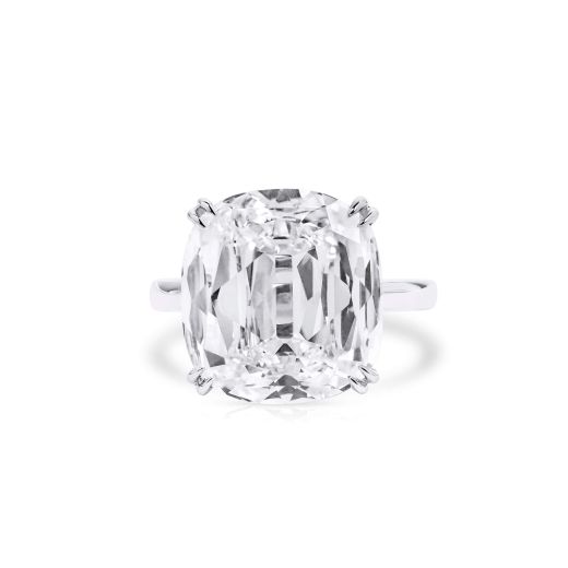 白色 钻石 戒指, 9.00 重量, 枕型 形状, GIA 认证, 2223415152
