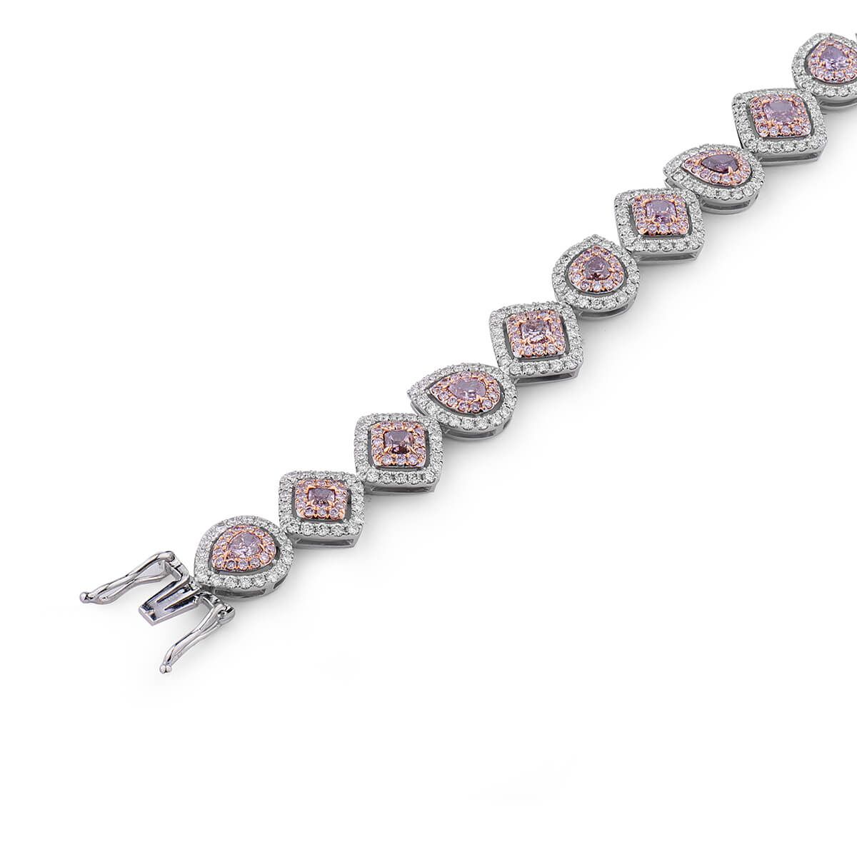 Fancy Mix Diamond Bracelet, 2.74 Ct. (6.37 Ct. TW), Mix shape, GIA Certified, JCBF05220184