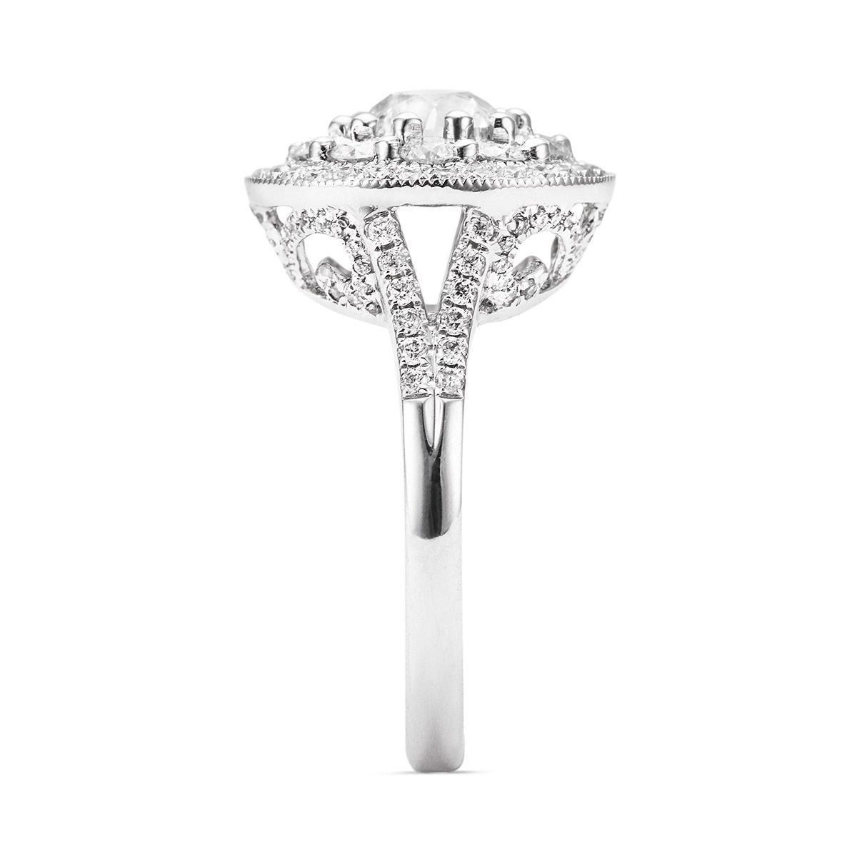  White Diamond Ring, 1.97 Ct. TW, Round shape, EGL IL Certified, EGLOO10470176