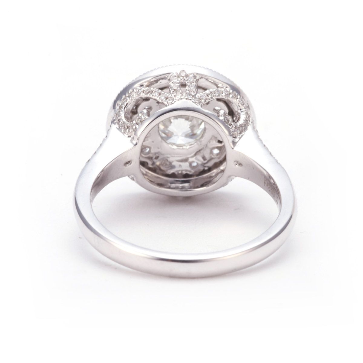  White Diamond Ring, 1.97 Ct. TW, Round shape, EGL IL Certified, EGLOO10470176