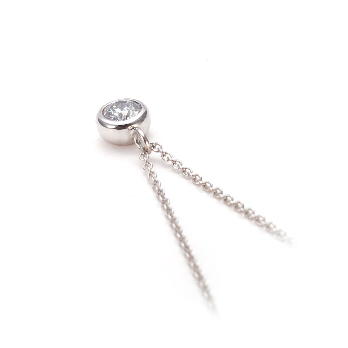  White Diamond Necklace, 0.35 Carat, Round shape, IGI Certified, 185545961