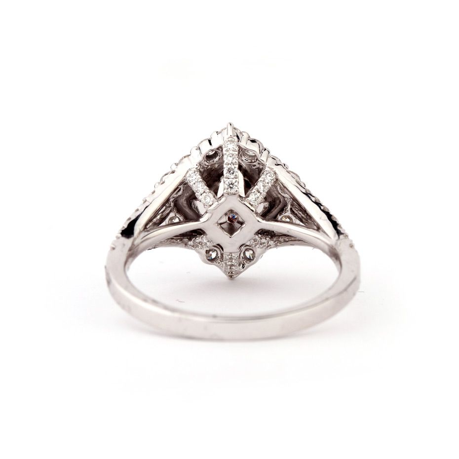 Fancy Brownish Pink Diamond Ring, 1.99 Ct. TW, Princess shape, GIA Certified, 1179366210