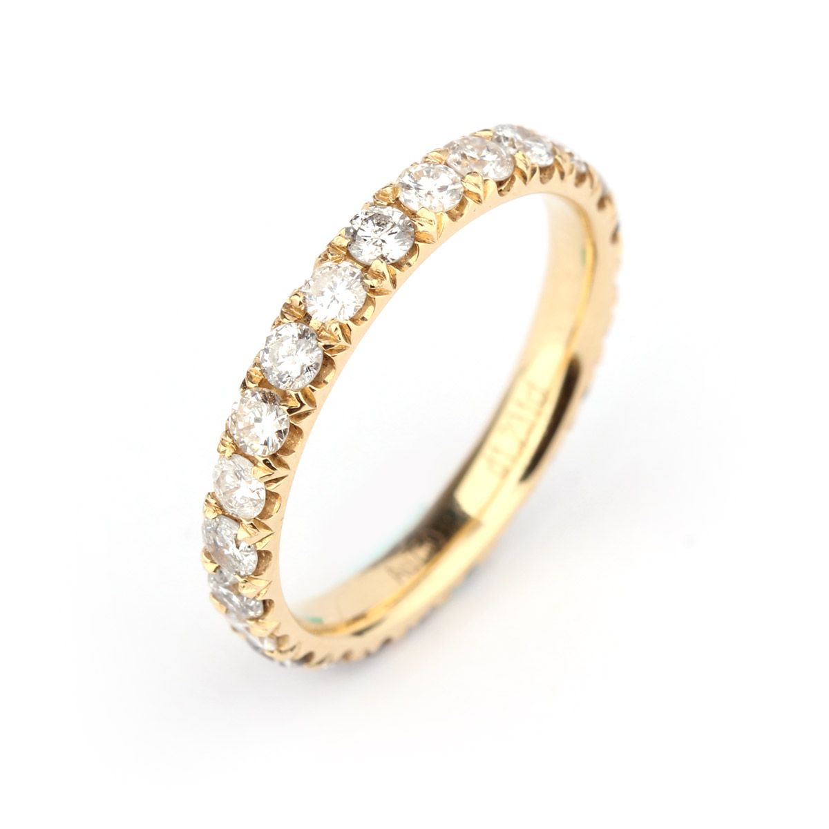  White Diamond Ring, 1.23 Carat, Round shape, EG_Lab Certified, J5826064536