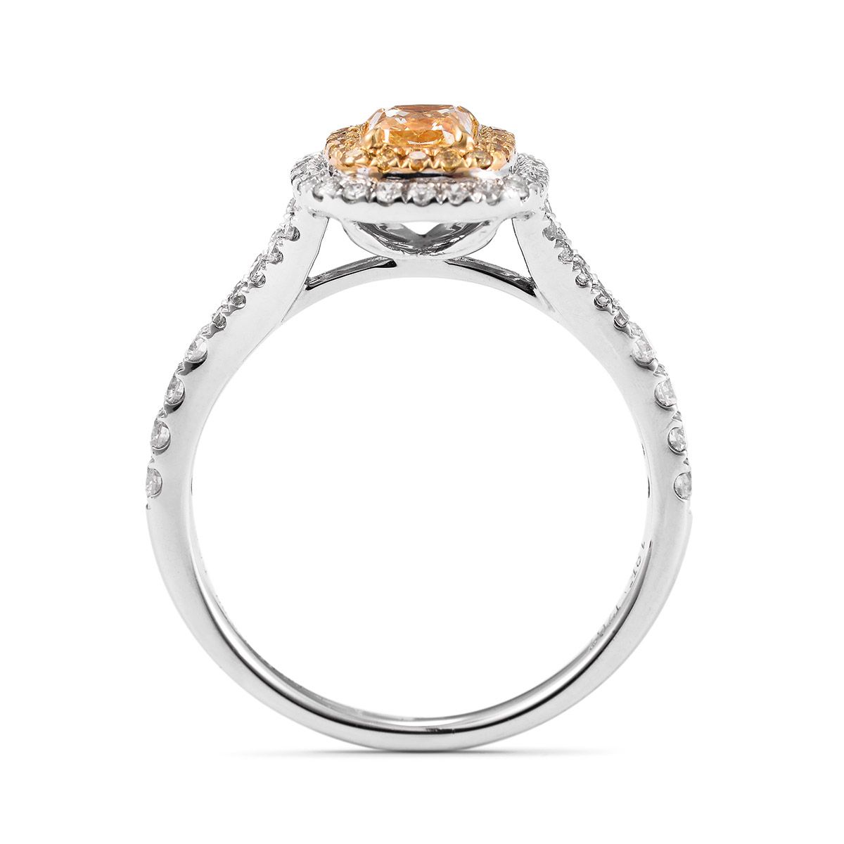 Fancy Yellow Diamond Ring, 1.02 Ct. TW, Mix shape, EG_Lab Certified, J5726137536