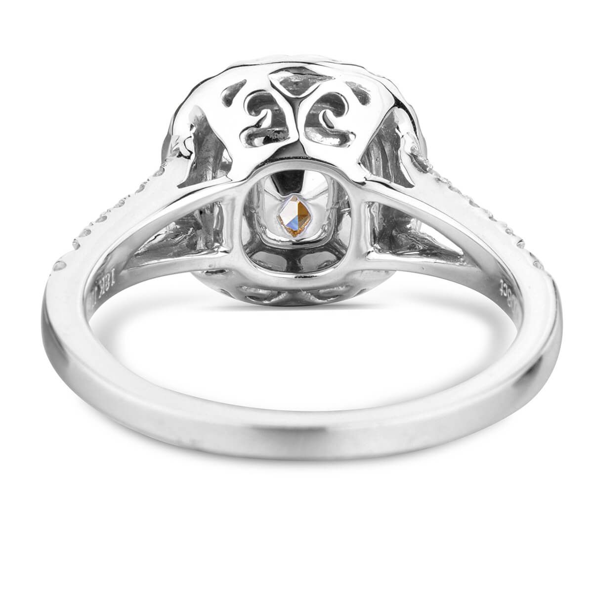 Fancy Intense Yellow Diamond Ring, 1.01 Ct. (1.43 Ct. TW), Cushion shape, GIA Certified, 5171222546