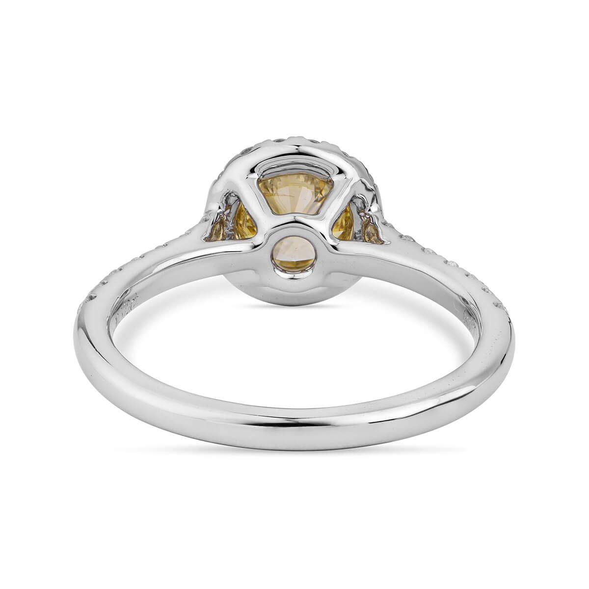 Fancy Brownish Yellow Diamond Ring, 0.79 Ct. (1.16 Ct. TW), Round shape, GIA Certified, 13269932
