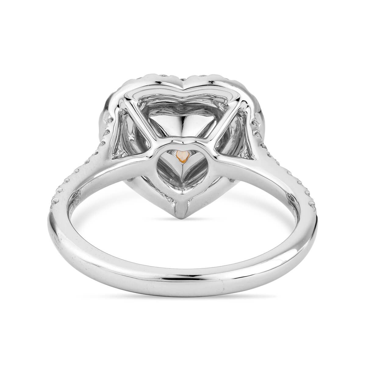 Fancy Intense Yellow Diamond Ring, 1.51 Ct. TW, Heart shape, GIA Certified, 5191146828