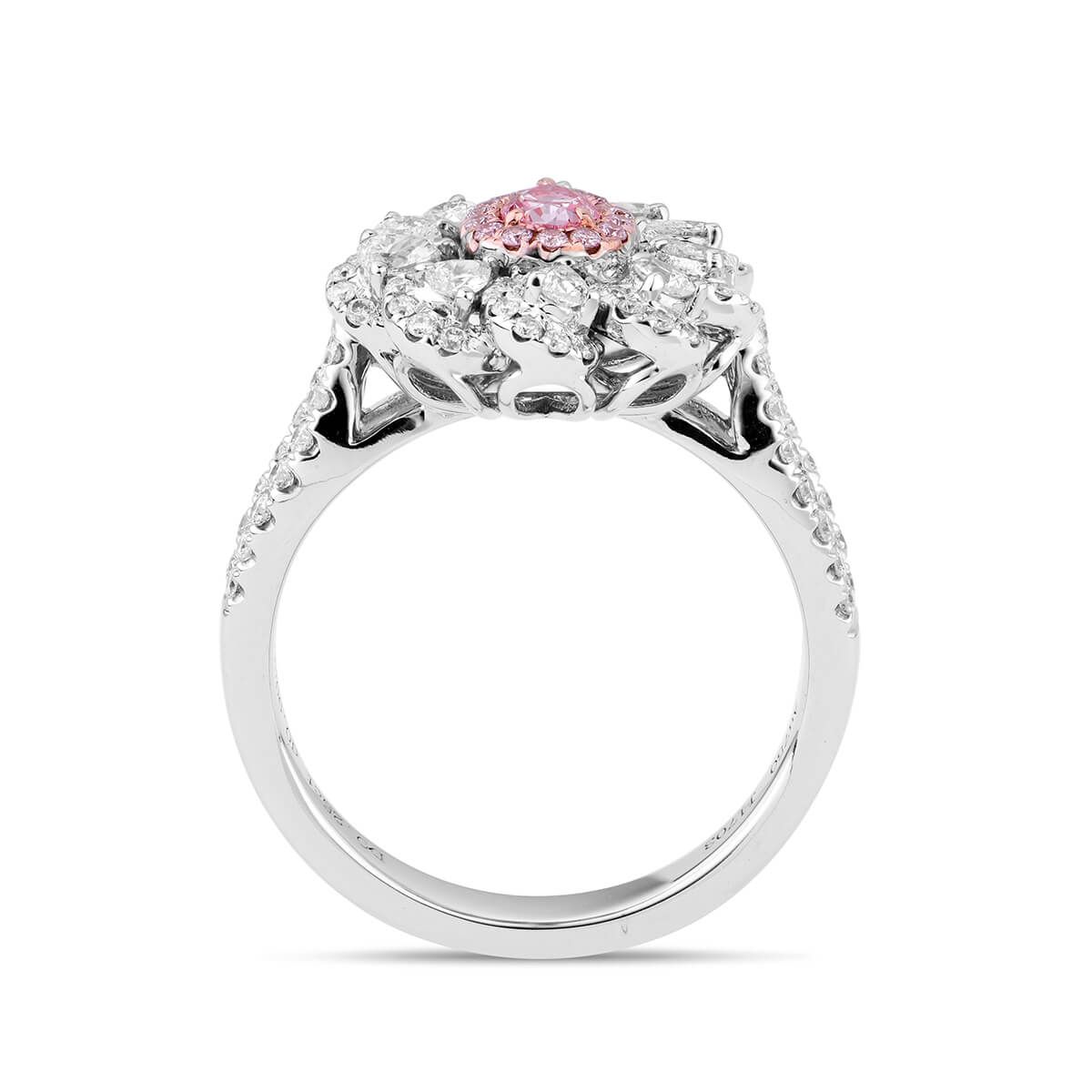 Fancy Light Pink Diamond Ring, 1.15 Ct. TW, Pear shape, GIA Certified, 2193197042