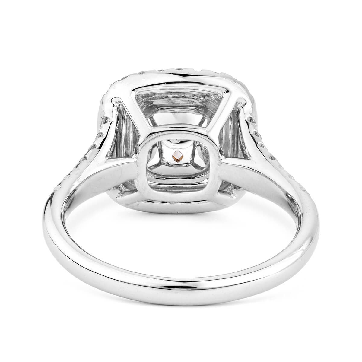 Fancy Light Yellow Diamond Ring, 1.54 Ct. (2.11 Ct. TW), Cushion shape, GIA Certified, 7228739307