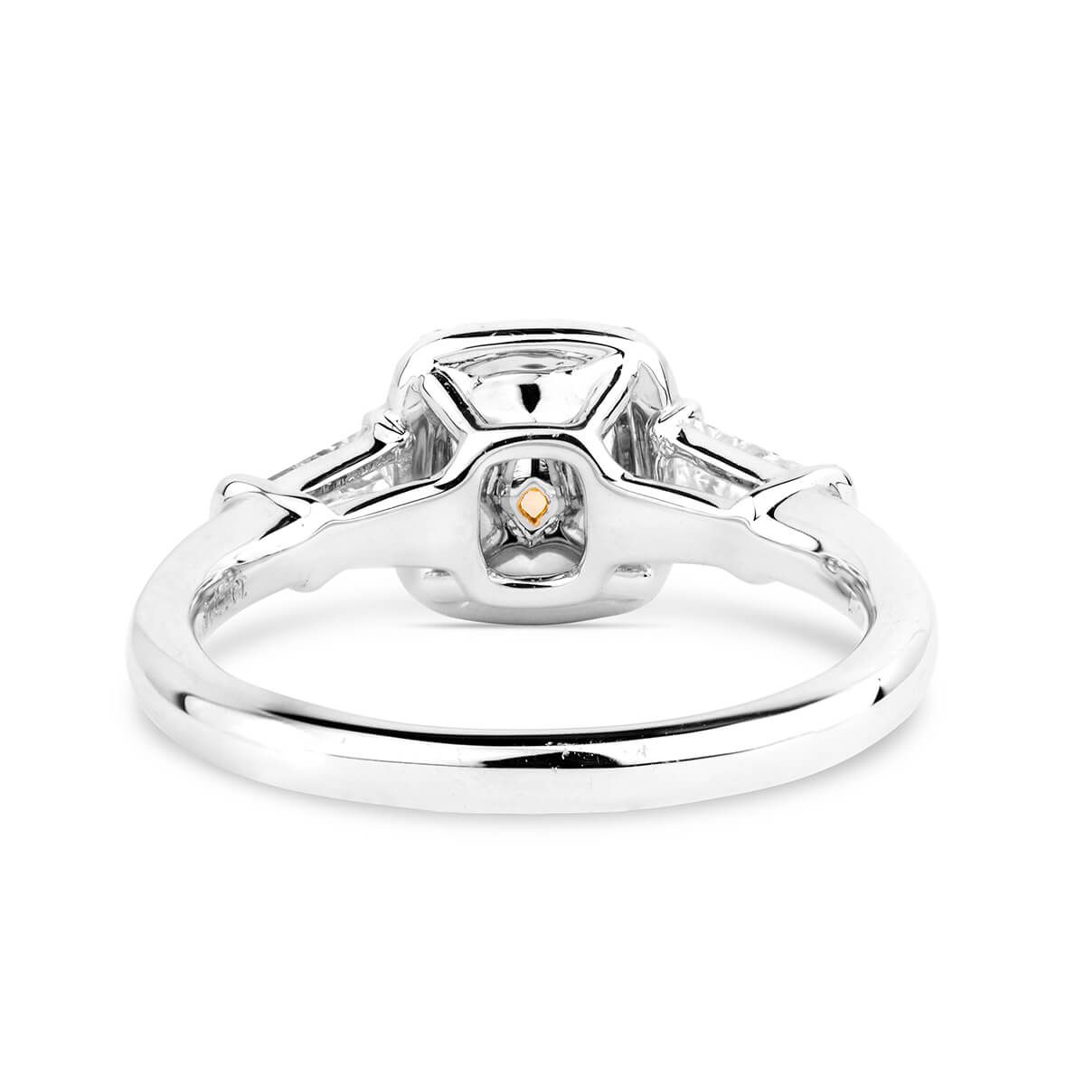 Fancy Intense Yellow Diamond Ring, 0.75 Ct. (1.20 Ct. TW), Cushion shape, GIA Certified, 6231388179