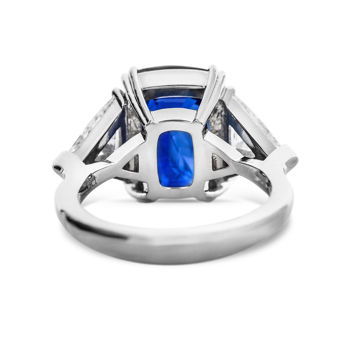Natural Vivid Blue Sri-Lanka Sapphire Ring, 9.06 Ct. TW, IGL Certified, JCRG05313848, Unheated