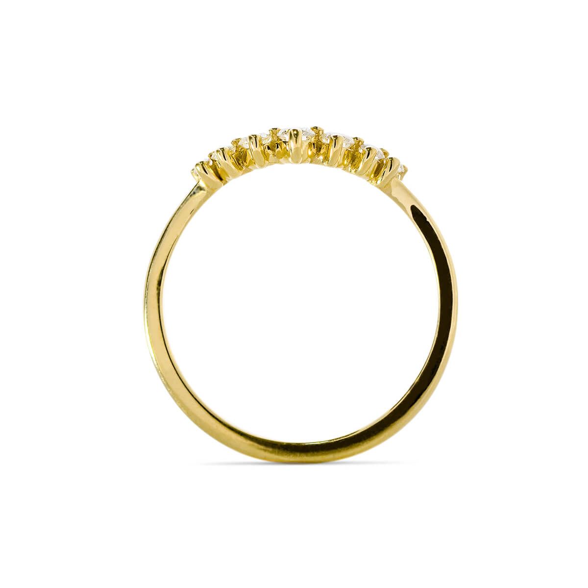  White Diamond Ring, 0.20 Ct. TW, Round shape