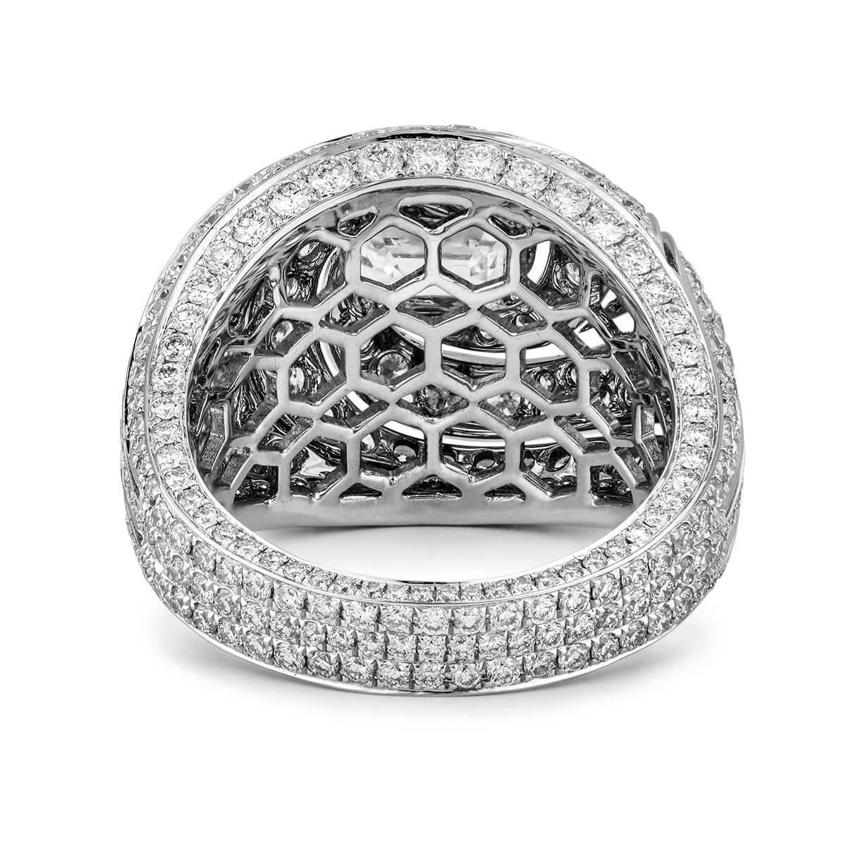  White Diamond Ring, 1.00 Ct. (3.99 Ct. TW), Emerald shape, GIA Certified, 2217526250