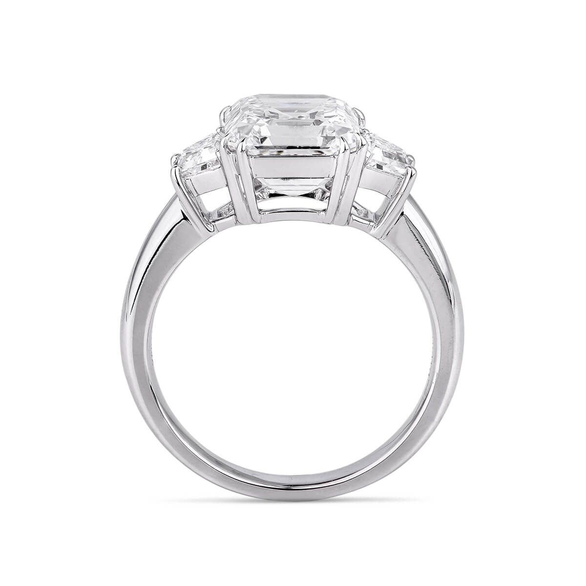  White Diamond Ring, 3.58 Ct. TW, Asscher shape, GIA Certified, 1182720903