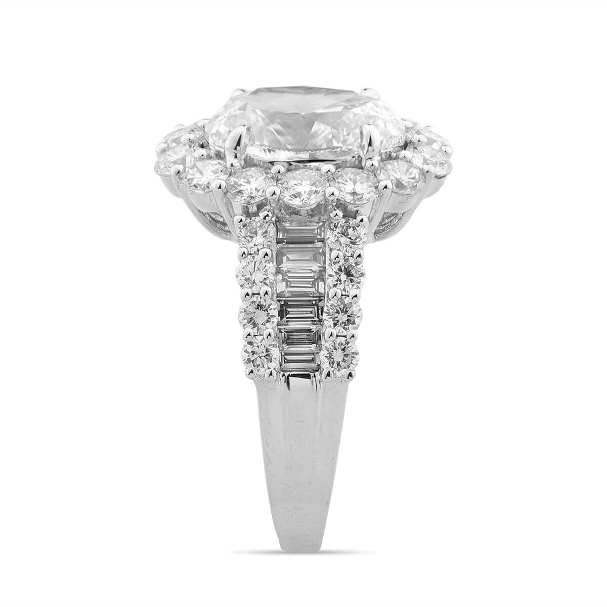  White Diamond Ring, 5.16 Ct. TW, Oval shape, GIA Certified, 5151582481