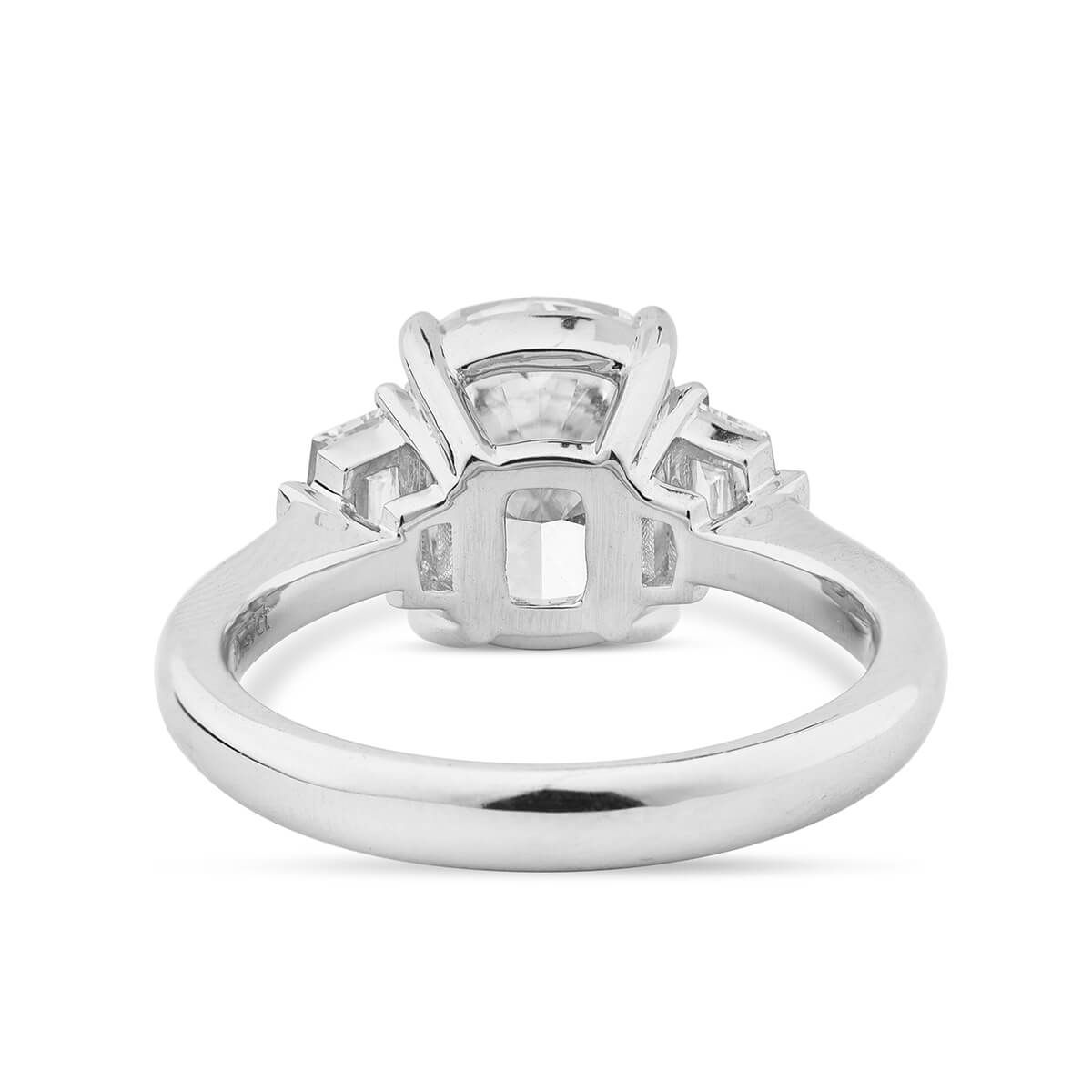  White Diamond Ring, 3.20 Ct. (3.67 Ct. TW), Cushion shape, GIA Certified, 5276691665