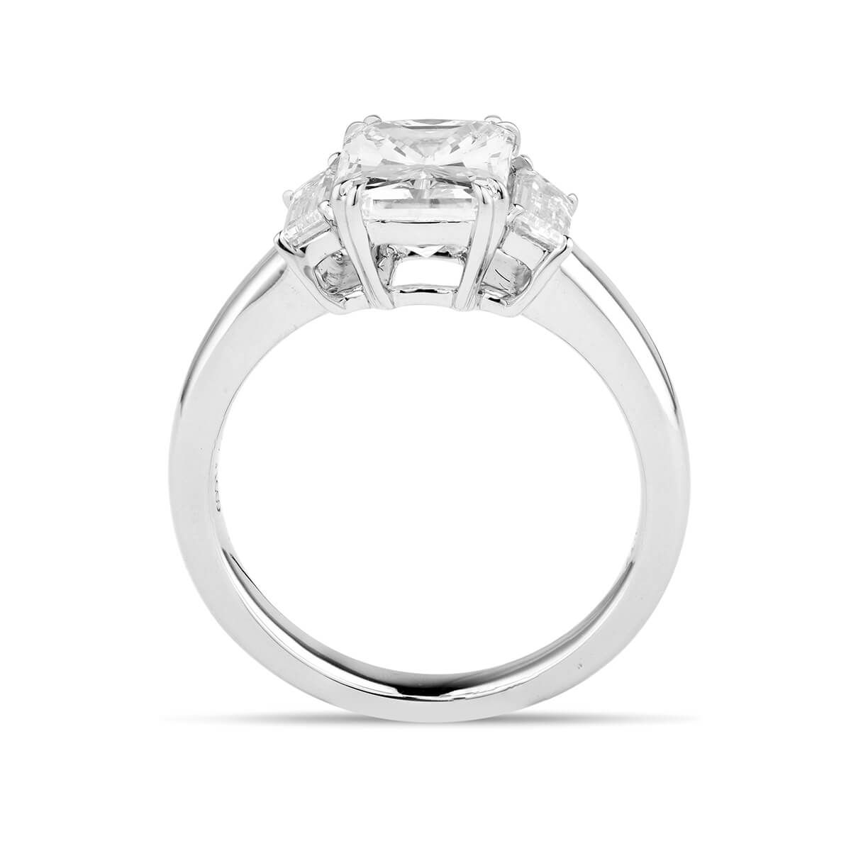  White Diamond Ring, 2.01 Ct. (2.43 Ct. TW), Radiant shape, GIA Certified, 6282658362