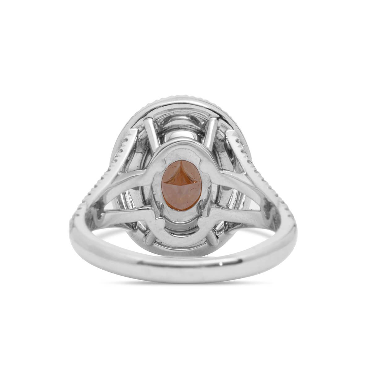 Light Yellow Diamond Ring, 2.05 Carat, Oval shape, GIA Certified, 1182007856