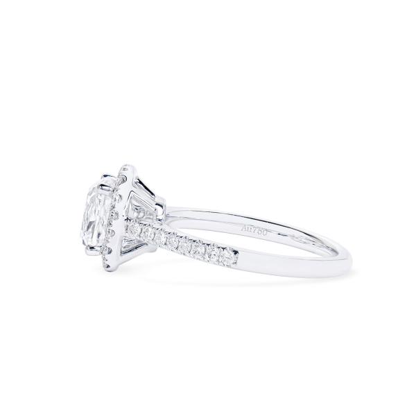 白色 钻石 戒指, 2.00 重量 (2.32 克拉 总重), 枕型 形状, GIA 认证, 2418955343